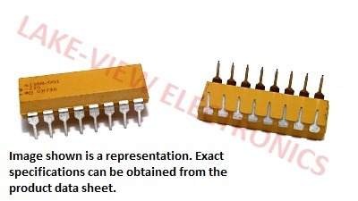 BOURNS 4114R-1-102 RESISTOR NETWORK 1K OHM 14P7R 2% DIP